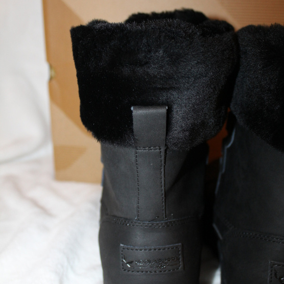 KOOLABURRA UGG NEDA WATERPROOF‎ LEATHER BOOTS NEW - Picture 4 of 7